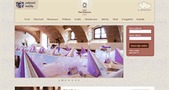 Desktop Screenshot of hotelpodsluncem.cz